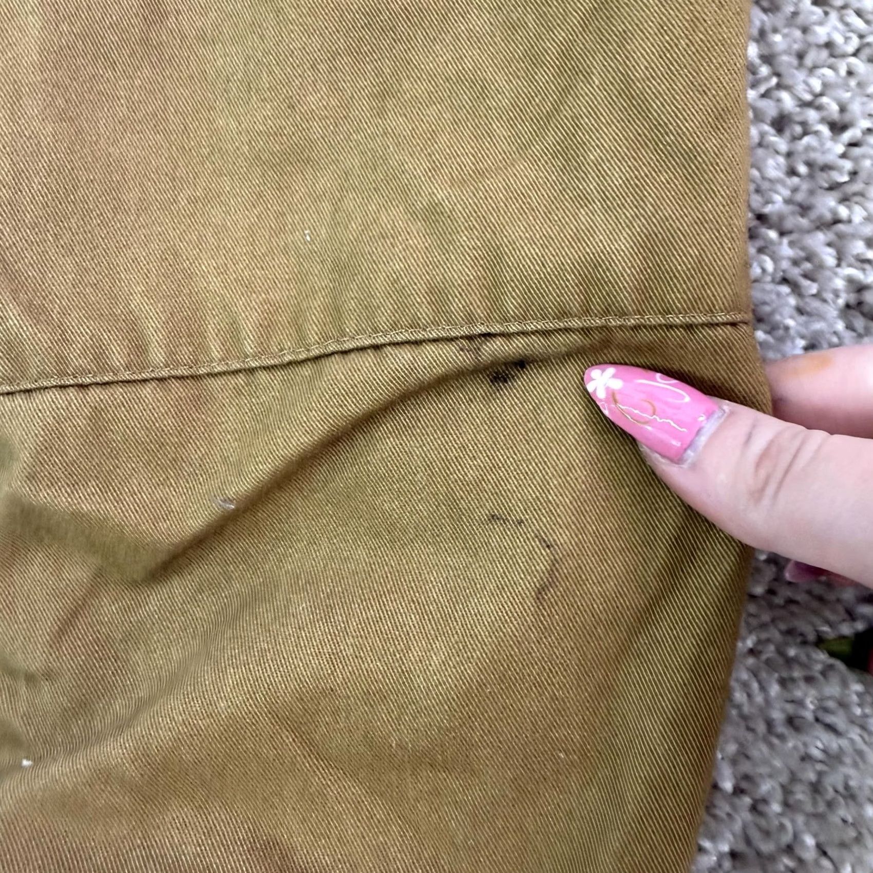 Vintage VINTAGE American Stitch Jogger Pants Mens M Brown Moto Zipper Pockets Size US 31 - 5 Thumbnail
