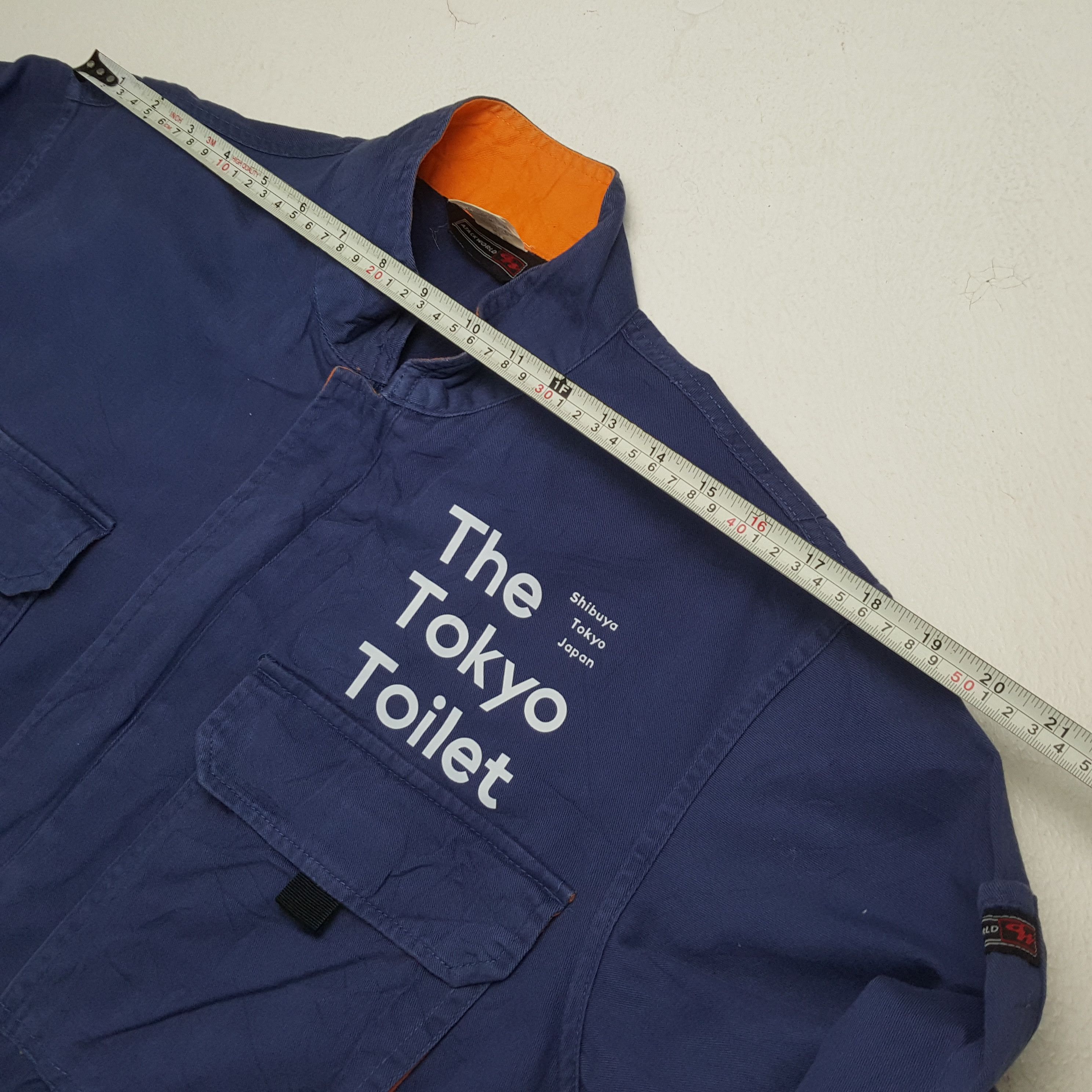 Japanese Brand × Vintage THE TOKYO TOILET Japanese Style Custom Art Coverall Jacket Size US M / EU 48-50 / 2 - 9 Thumbnail