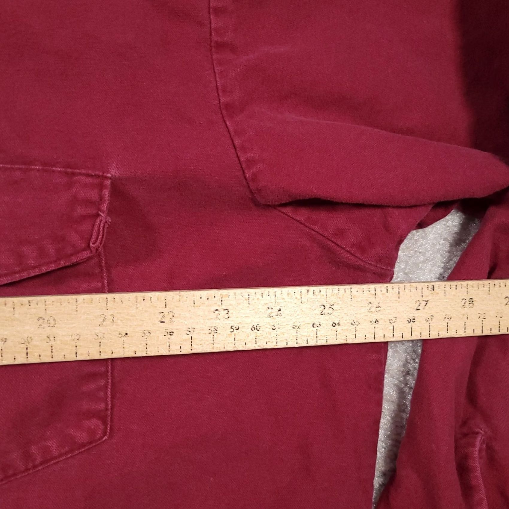 Vintage VINTAGE Codet Button Up Heavy Work Shirt Mens 2XL Burgundy Outdoors Fall Winter Steel/Red Shirt Mens 2XL Size US XXL / EU 58 / 5 - 6 Thumbnail