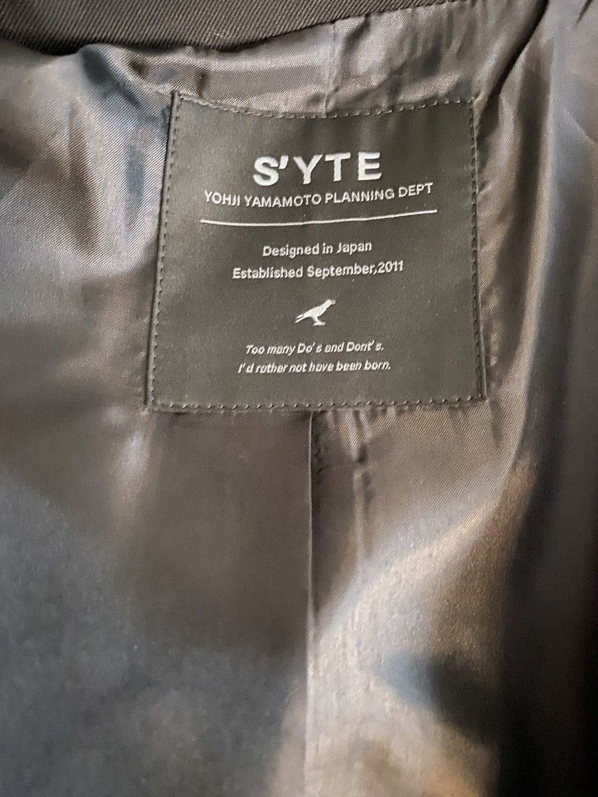 Yohji Yamamoto Yohji Yamamoto S’yte Asymmetrical Blazer Size 40R - 5 Thumbnail