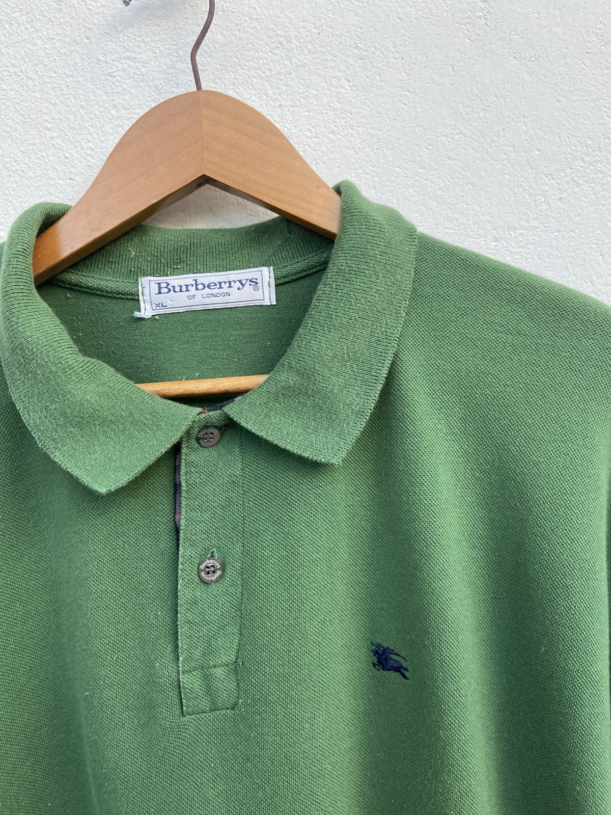 Burberry Vintage Burberry polo t shirt Size US L / EU 52-54 / 3 - 2 Thumbnail