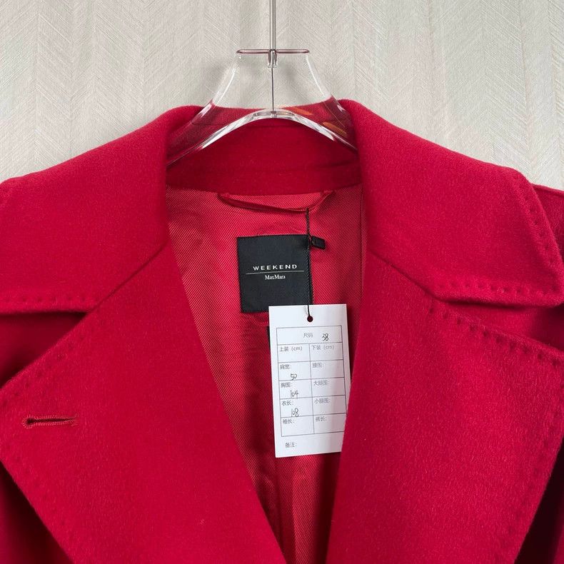 Max Mara Max Mara Classic Red Coat Size M / US 6-8 / IT 42-44 - 2 Thumbnail