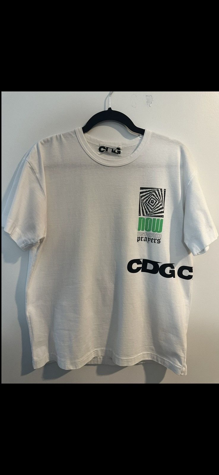 Comme des Garcons Comme de Garçons (CDG) x Ignored Prayers T-shirt Size US XL / EU 56 / 4 - 1 Thumbnail