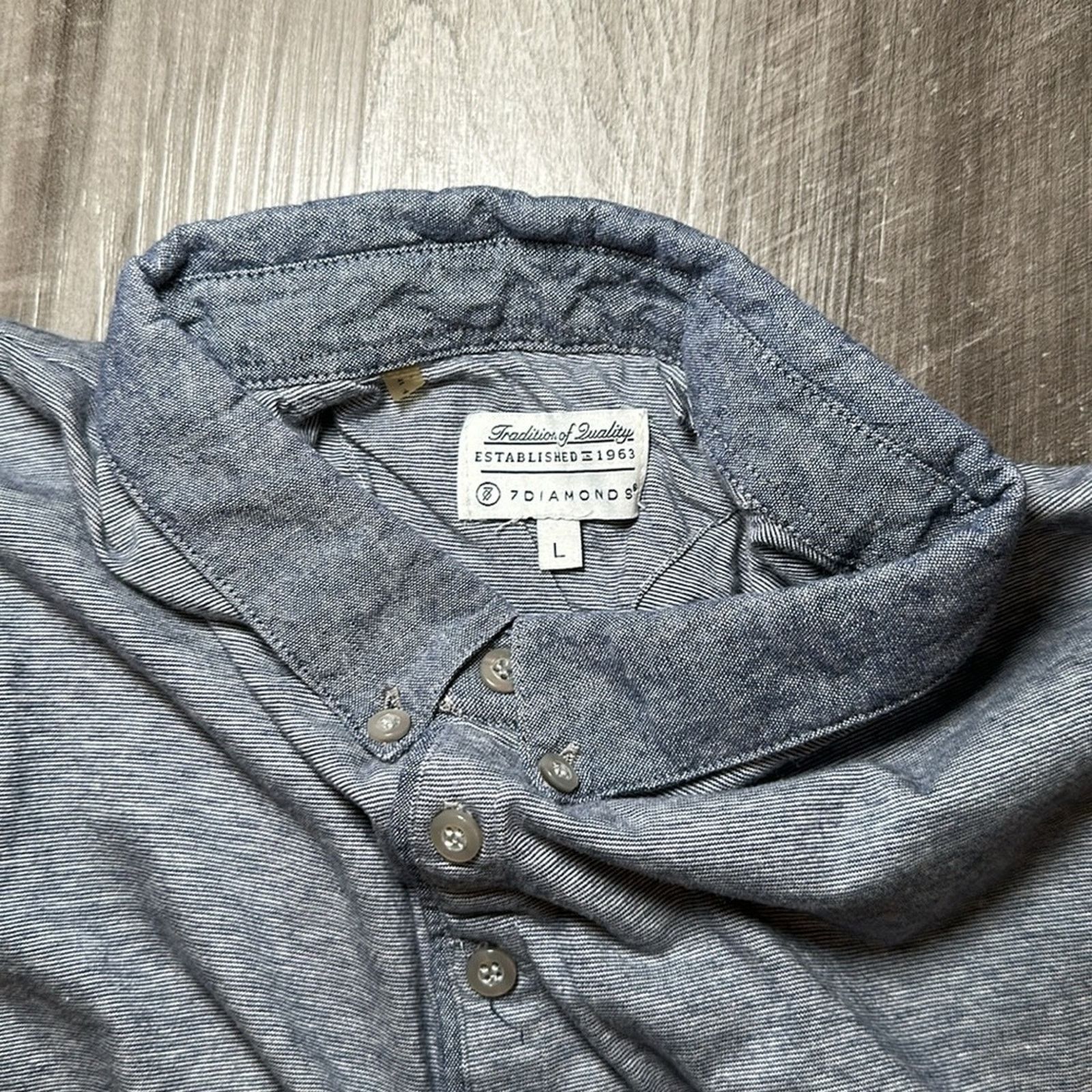 7Diamonds 7 Diamonds Triple Threat Polo - Large Size US L / EU 52-54 / 3 - 5 Thumbnail
