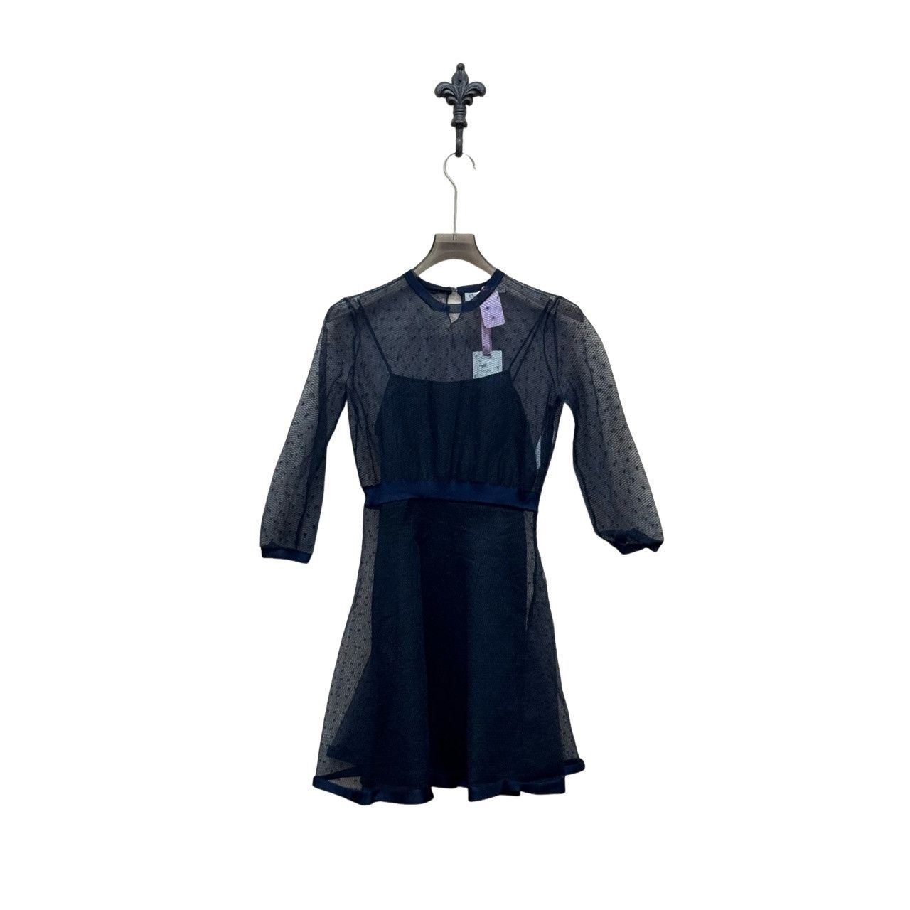 dior polka dot shirt dress Christian Dior Polka Dot Print Long Dress w/ Tags - Neutrals Dresses,  Clothing - CHR217144