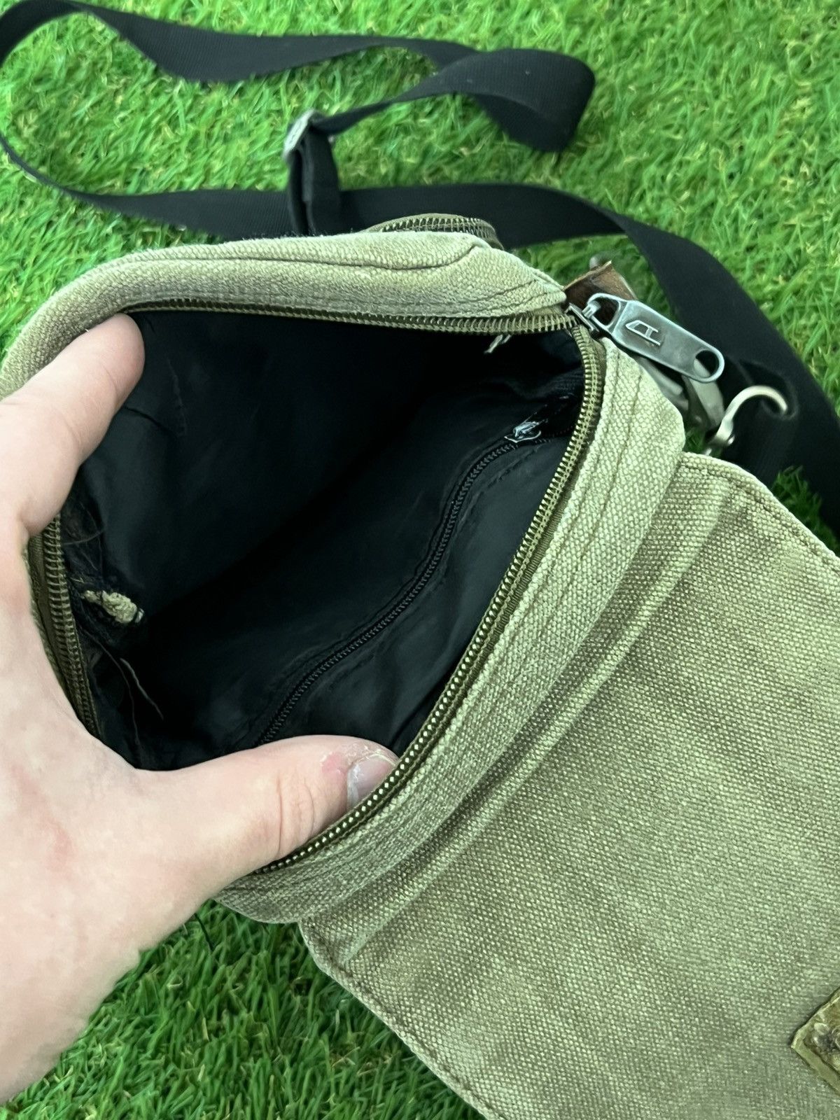 希少 00s DIESEL☆Archive ショルダーバッグ Y2K 三日月 緑｜2026年