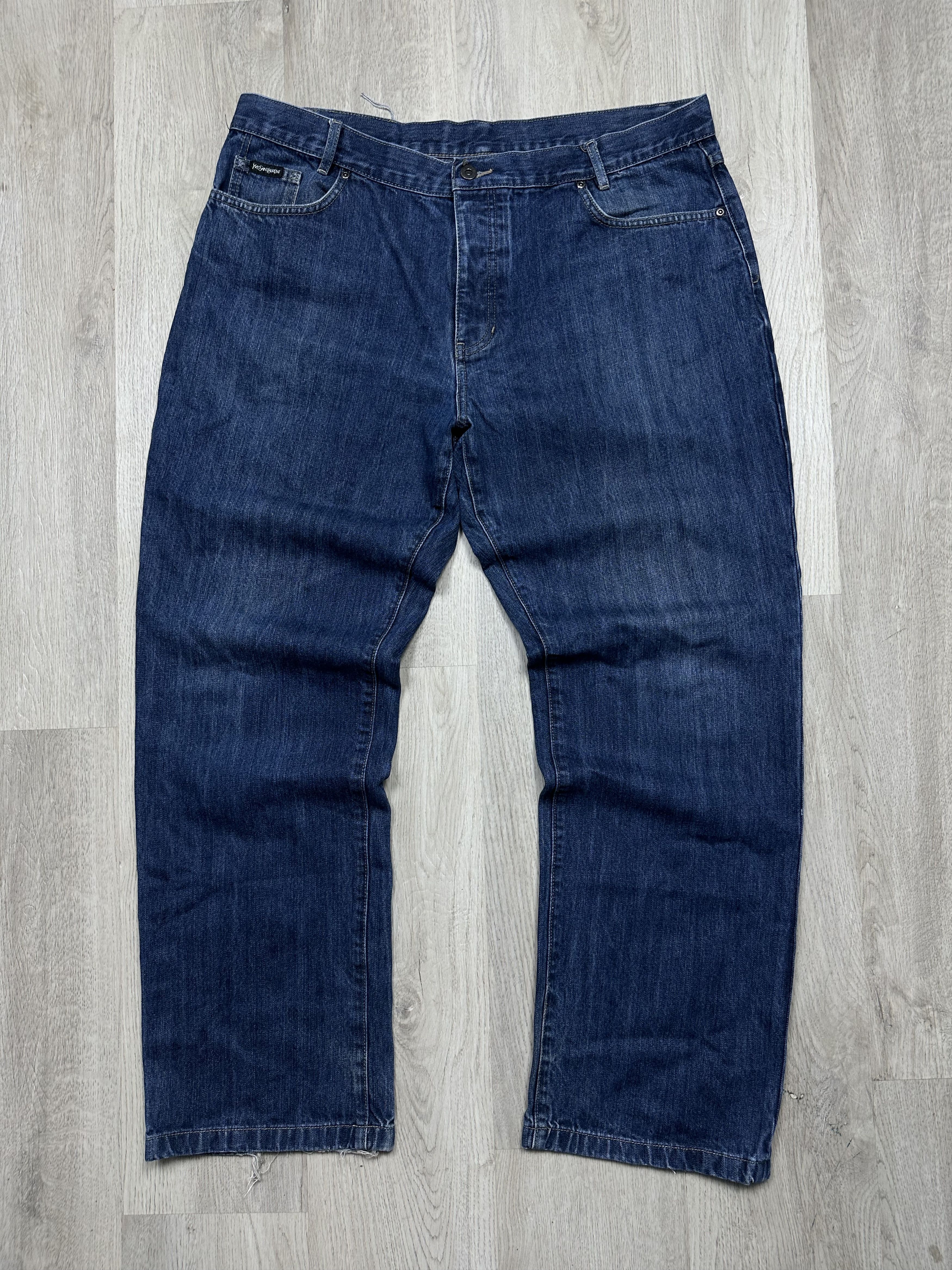 Yves Saint Laurent Yves Saint Laurent YSL Vintage Mens Denim Pants Jeans Size US 40 / EU 56 - 5 Thumbnail