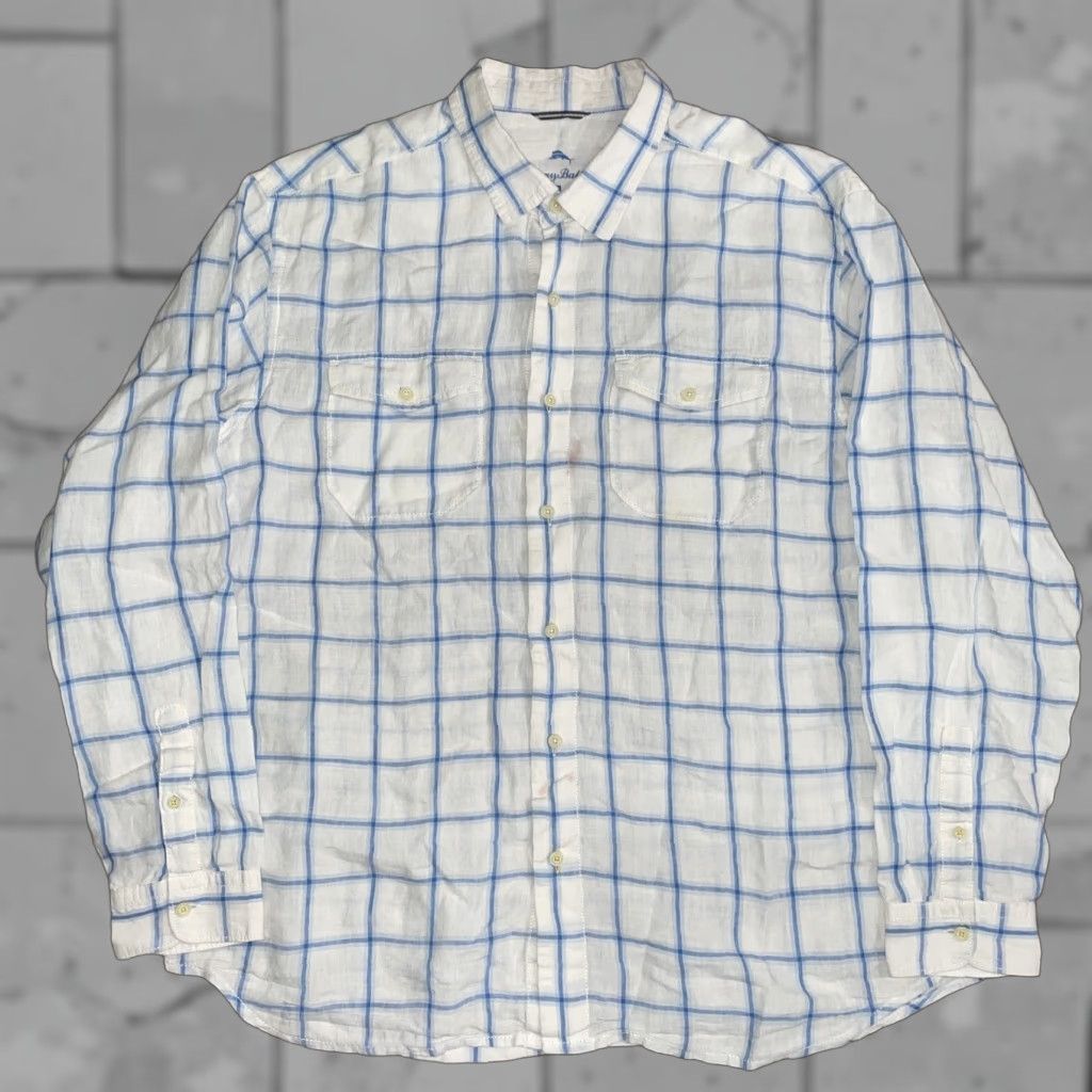 Tommy Bahama Tommy Bahama Relax Plaid Shirt Mens L Size US L / EU 52-54 / 3 - 1 Thumbnail