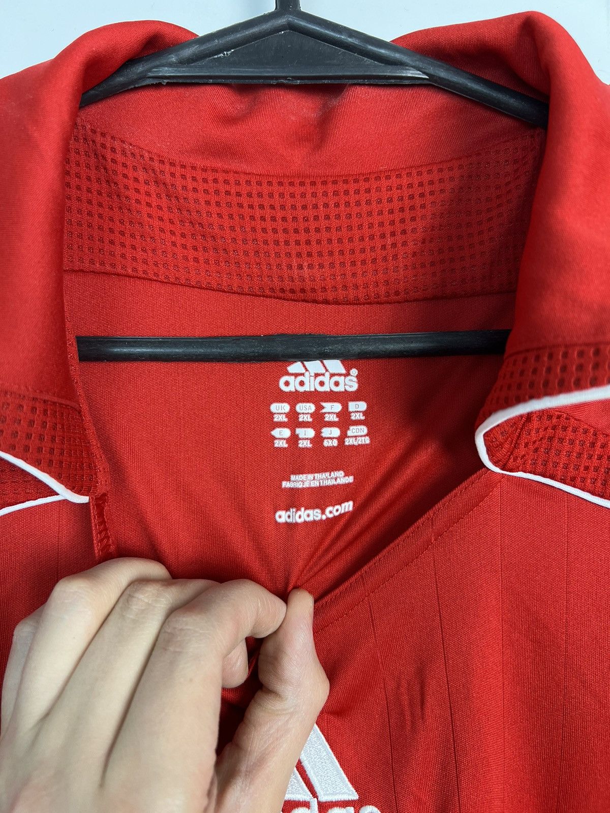 Adidas Adidas Liverpool 2007/2008 Soccer Jersey Size US XXL / EU 58 / 5 - 4 Thumbnail
