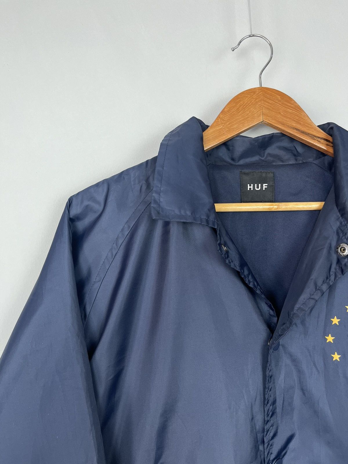Huf Huf Streetwear Skateboard Coach Nylon Jacket Size US L / EU 52-54 / 3 - 2 Thumbnail