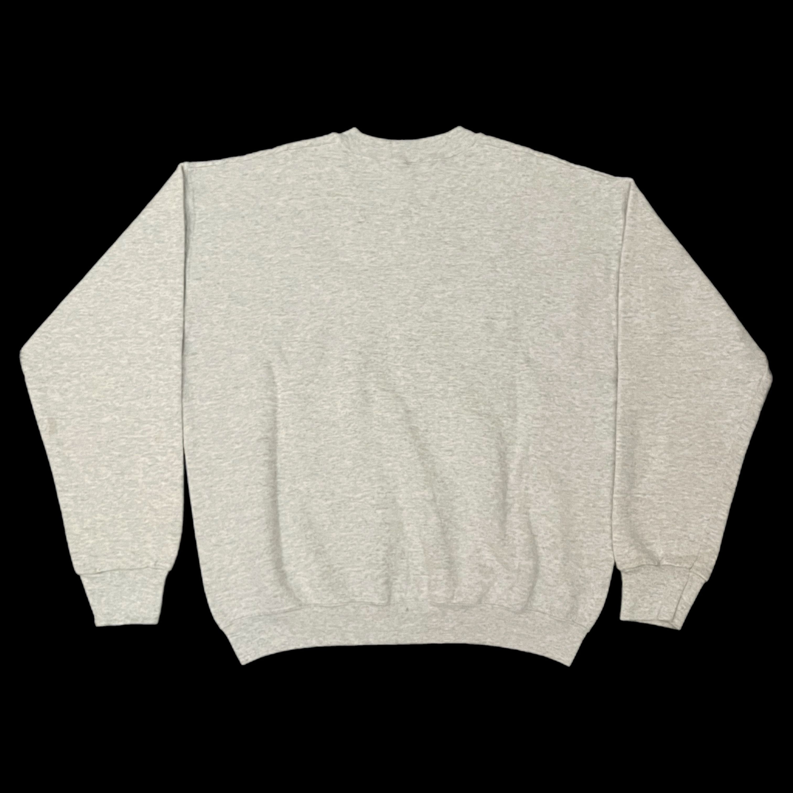 Fruit Of The Loom Vintage 90s Mother's Day Floral Roses Crossword Crewneck Size L / US 10 / IT 46 - 2 Thumbnail