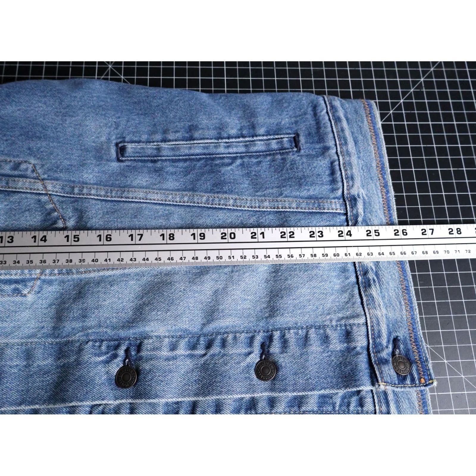 Levi's Levi's Jacket Men S Blue Relaxed Jean Western Trucker Short Button Denim 100% Cotton Casu al 3 Size US S / EU 44-46 / 1 - 6 Thumbnail