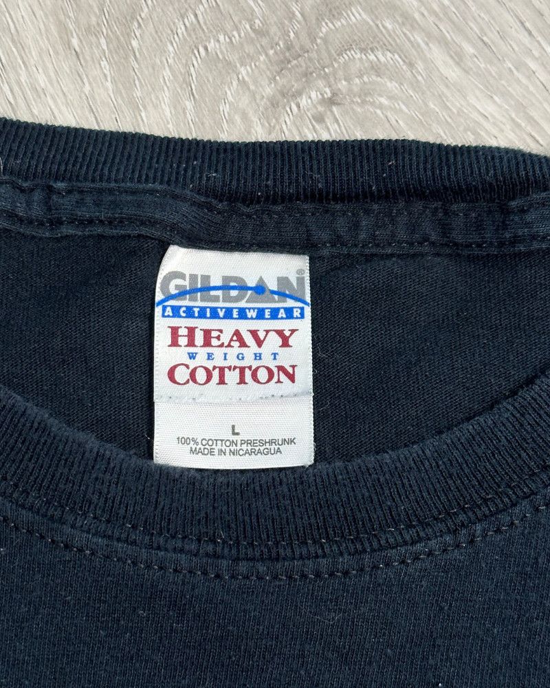 Gildan × Vintage Vintage Gildan Quebec Canada Men's Blue T-Shirt - Size Large Size US L / EU 52-54 / 3 - 6 Thumbnail