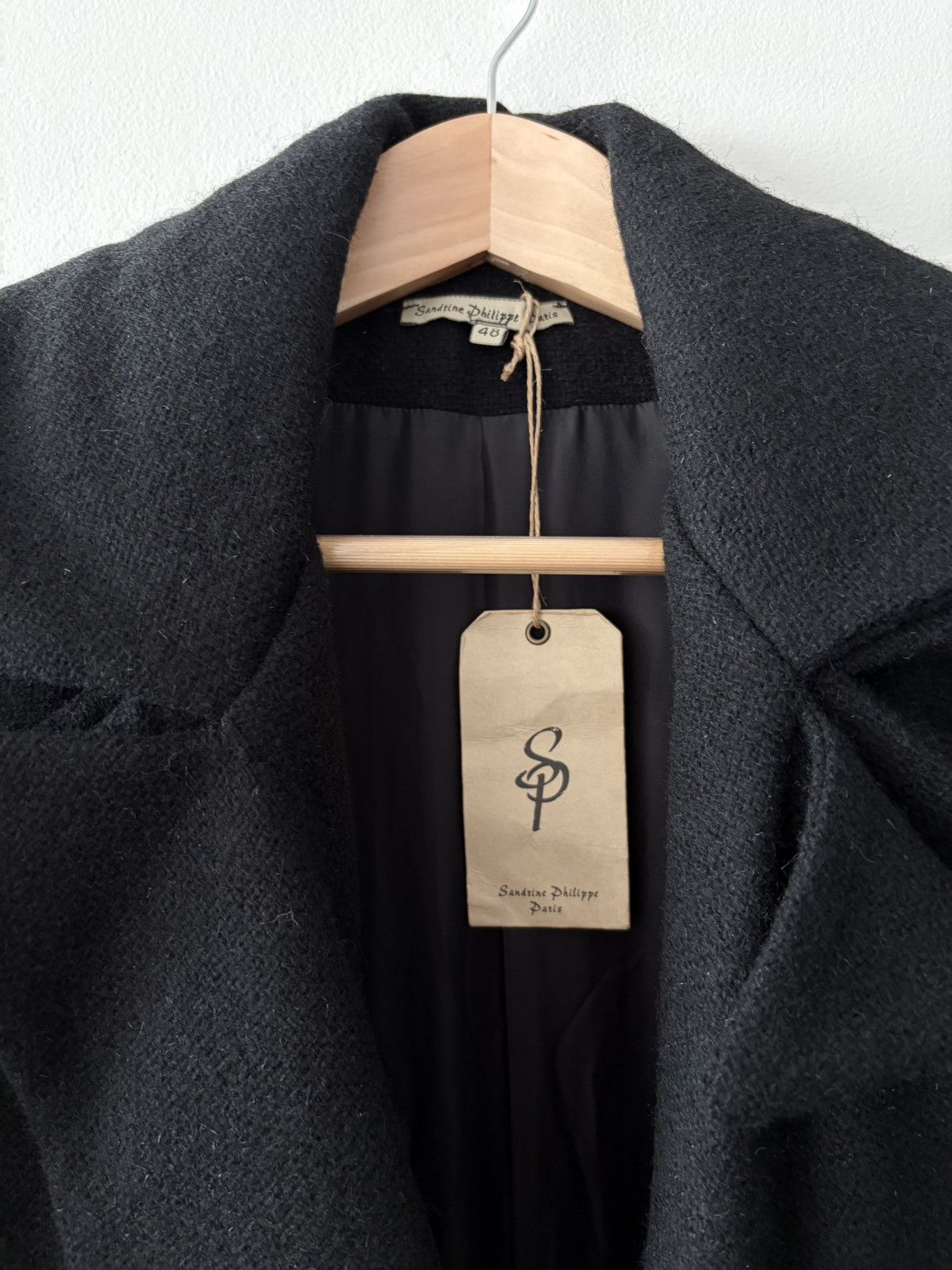 Sandrine Philippe Sandrine Philippe FW2017 Triple-Layered Wool Coat Size US M / EU 48-50 / 2 - 3 Thumbnail