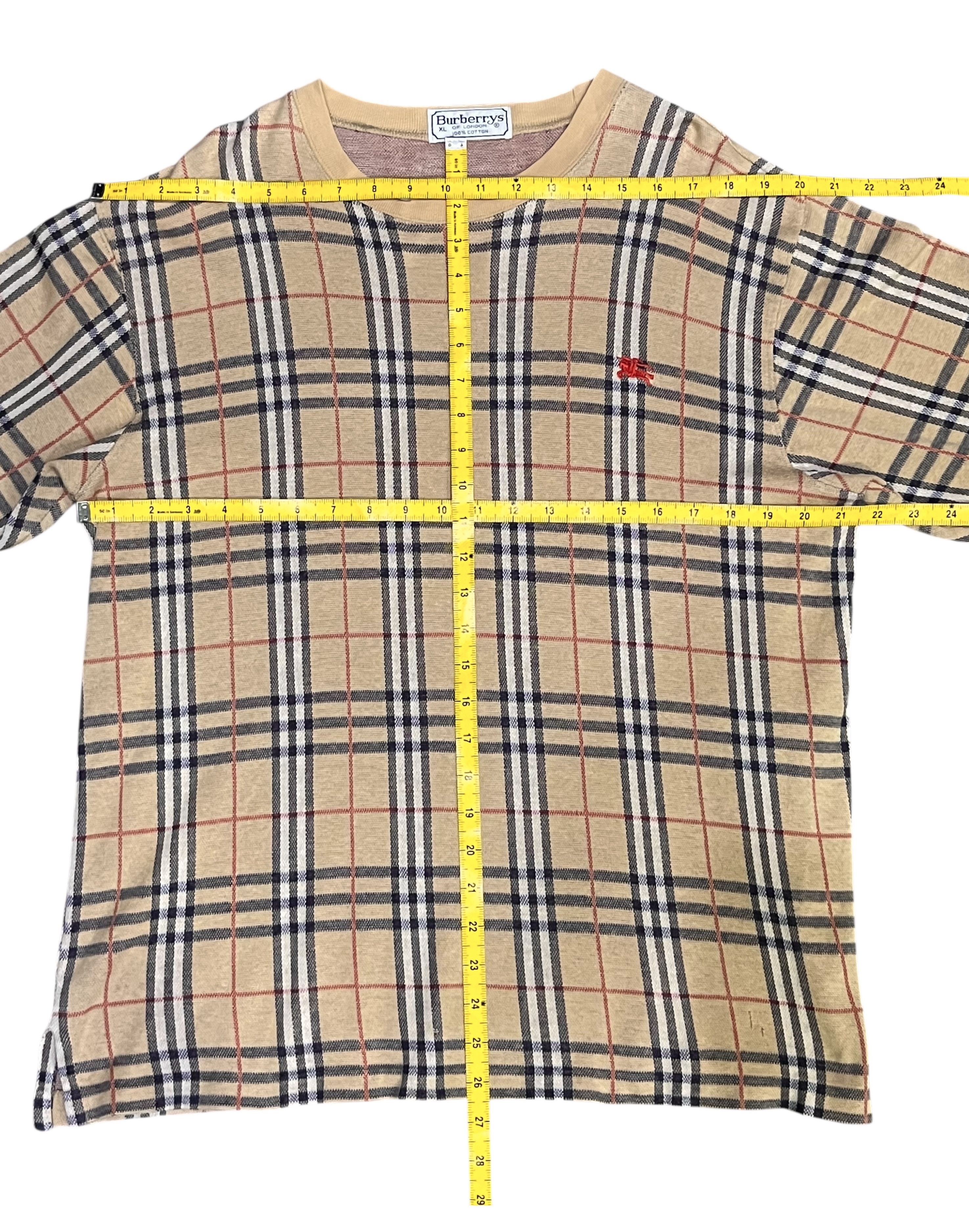 Burberry Vintage BURBERRYS NOVA CHECK Long-sleeve Shirt Size US L / EU 52-54 / 3 - 12 Thumbnail