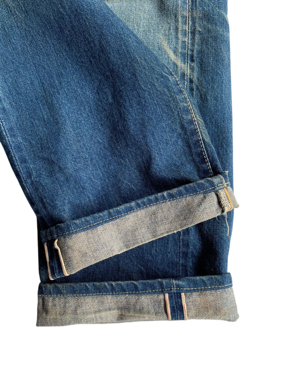 Kapital Vintage Eight-G Japanese Mudwash Selvedge Distressed Denim Size US 32 / EU 48 - 22 Thumbnail