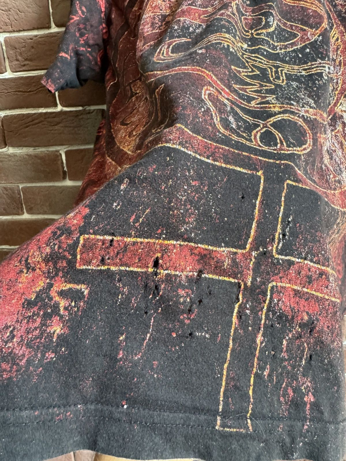 Band Tees × Vintage Very Rare Vintage Behemoth Zos Kia Cultus Death Metal TShirt Size US L / EU 52-54 / 3 - 7 Thumbnail