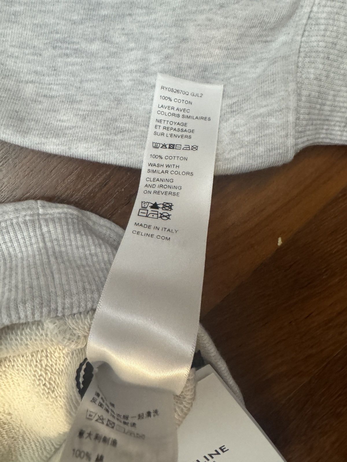Celine Hoodie in Cotton Fleece Size US S / EU 44-46 / 1 - 6 Thumbnail