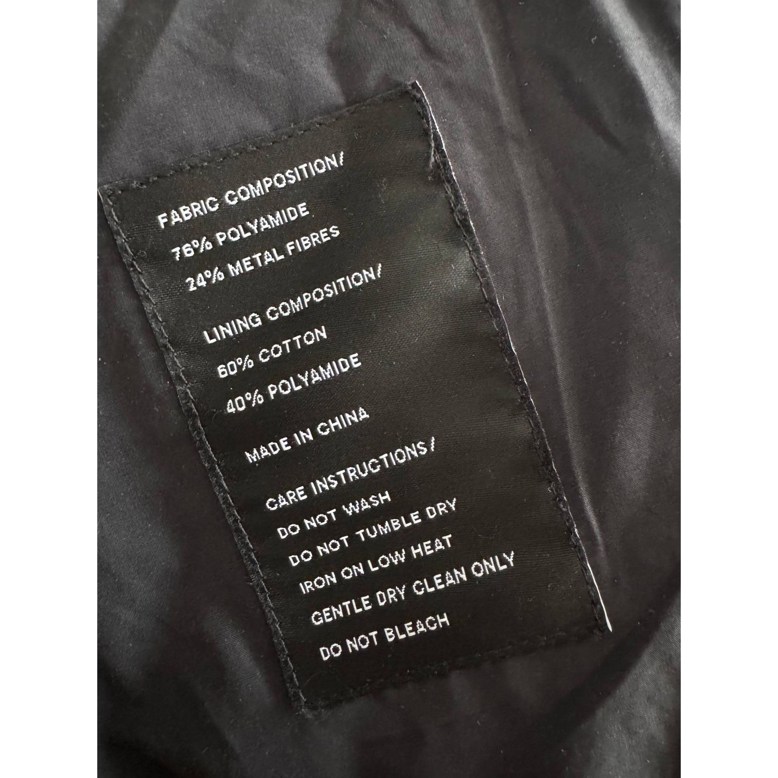 Vollebak Vollebak Steel Blazer Jacket Black Size US S / EU 44-46 / 1 - 7 Thumbnail