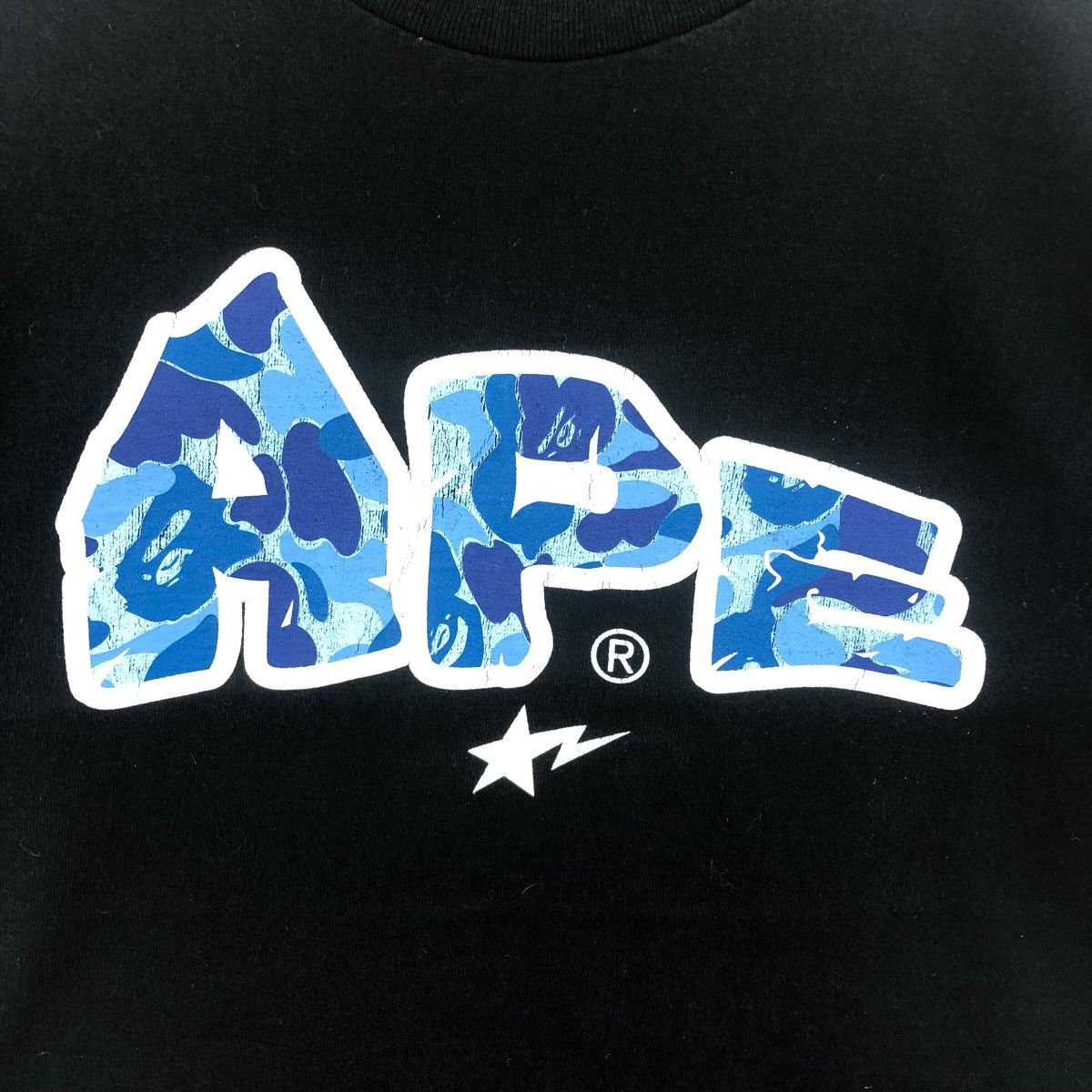 Bape × Vintage Pick!! Vtg BAPE STA By A Bathing Ape Top Tee Tshirt Size US S / EU 44-46 / 1 - 4 Thumbnail