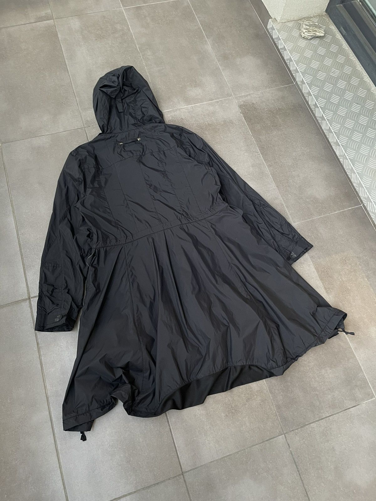 Marithe + Francois Girbaud Marithe Francois Girbaud Technicla Black Track Long Jacket Size XL / US 12-14 / IT 48-50 - 10 Thumbnail