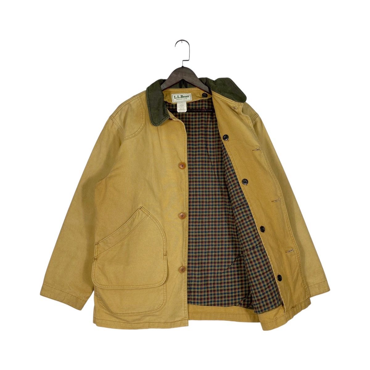 Vintage LL Bean Barn Jacket Hunting Canvas Field