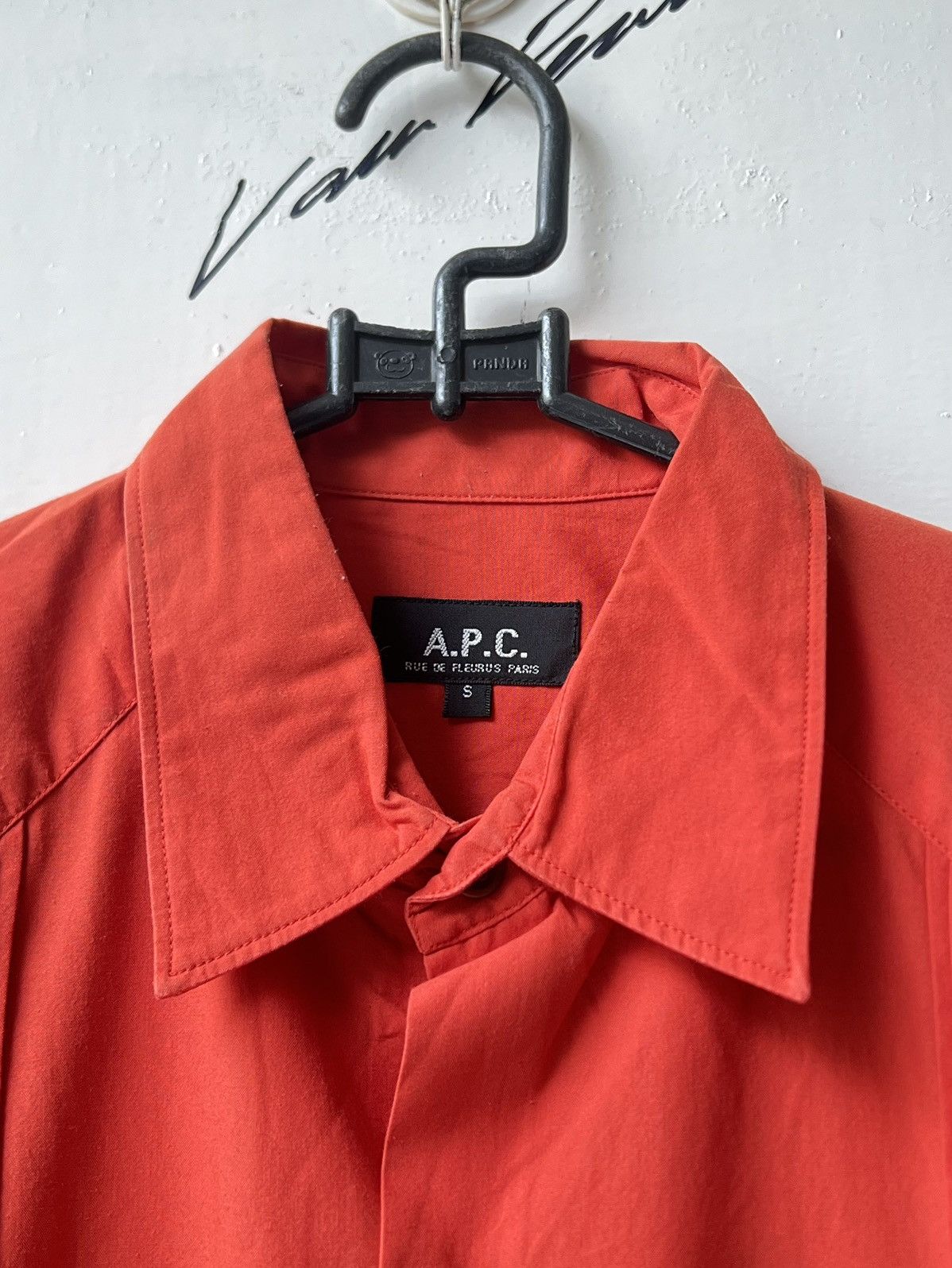 A.P.C. A.P.C Red Shirt Size US XS / EU 42 / 0 - 13 Thumbnail