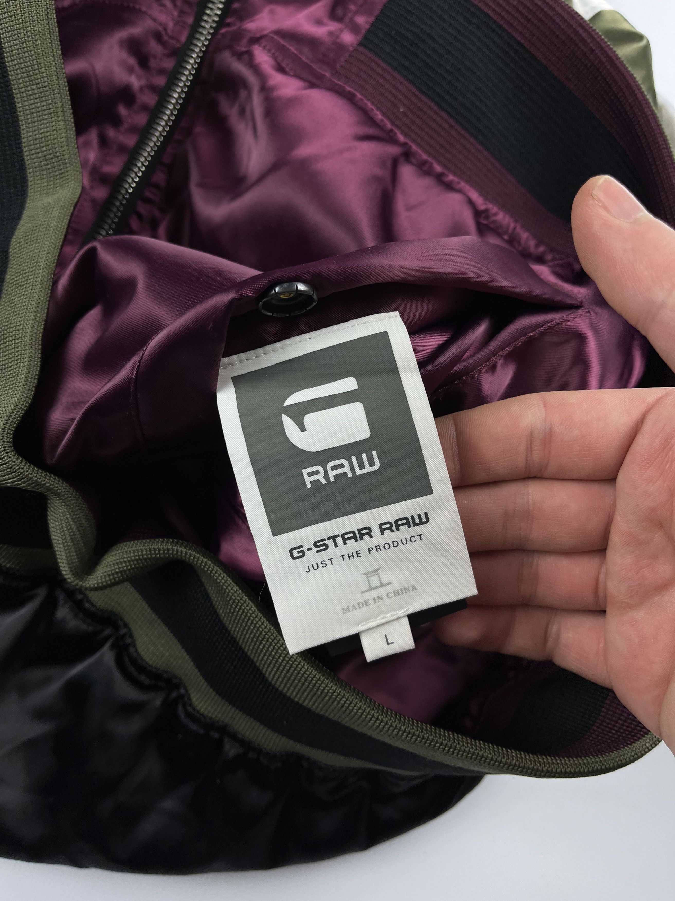 G-Star × Japanese Brand G Star Raw Waly Reversible Bomber Jacket Size US M / EU 48-50 / 2 - 6 Thumbnail