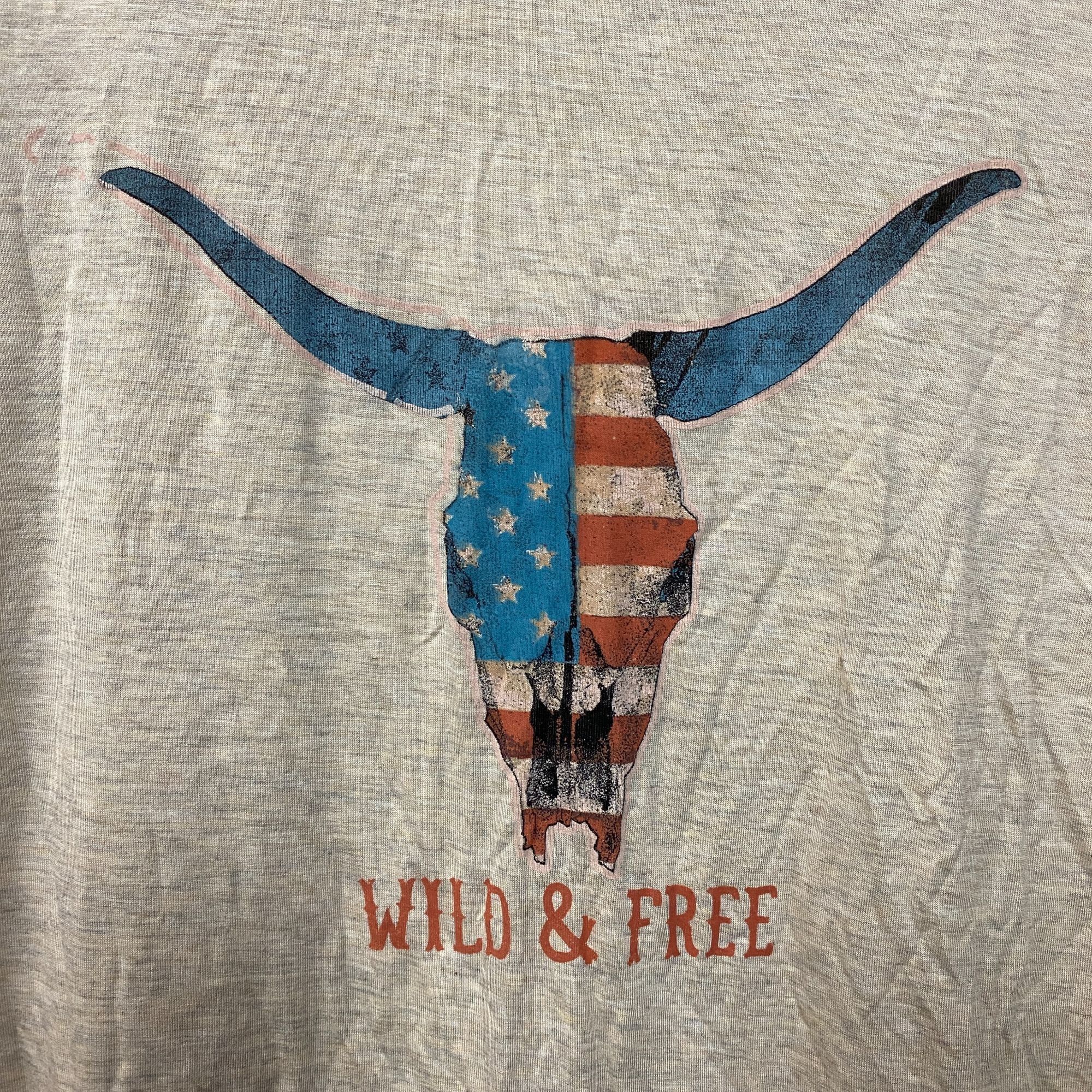 Other Maurices Americana Wild & Free Graphic T-Shirt Large Size L / US 10 / IT 46 - 2 Thumbnail