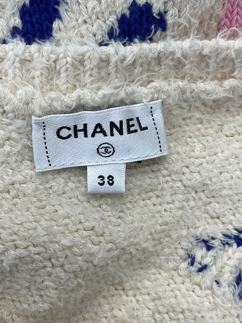 Chanel Chanel 23p white and pink letter logo towel dress Size XS / US 0-2 / IT 36-38 - 4 Thumbnail