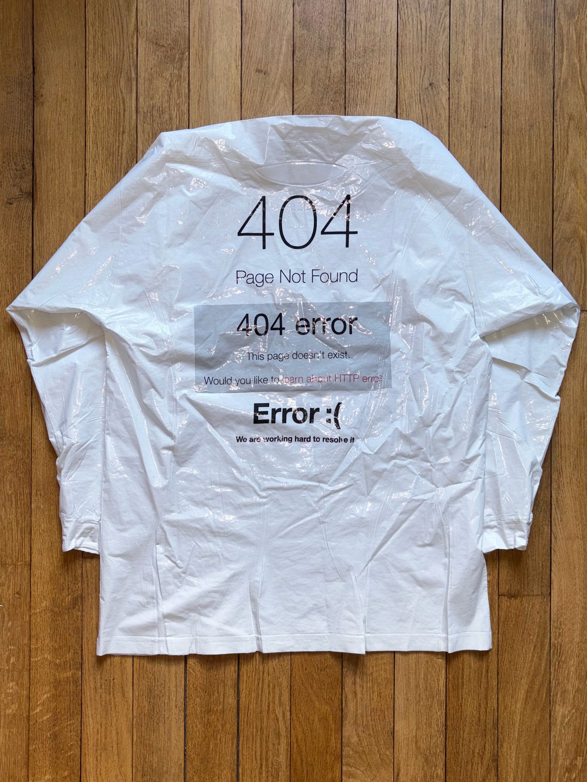 Balenciaga Balenciaga Laminated Loading Error tshirt Size S / US 4 / IT 40 - 2 Thumbnail