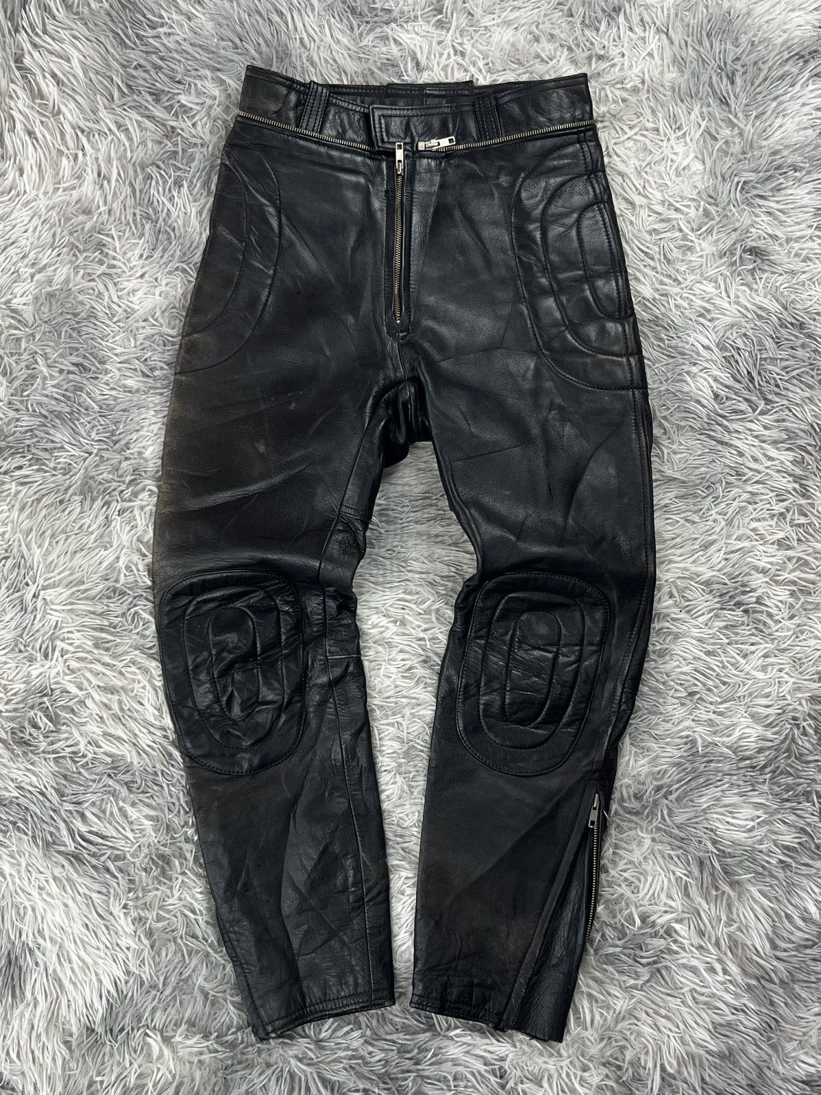 Japanese Brand Vintage Excellence komine Leather Jacket Size M / US 6-8 / IT 42-44 - 9 Thumbnail