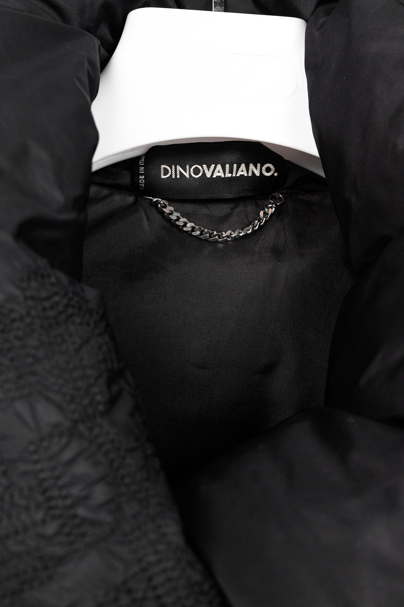 Other Dino Valiano Black Quilted-Medallion Down Jacket Size XL / US 12-14 / IT 48-50 - 4 Thumbnail