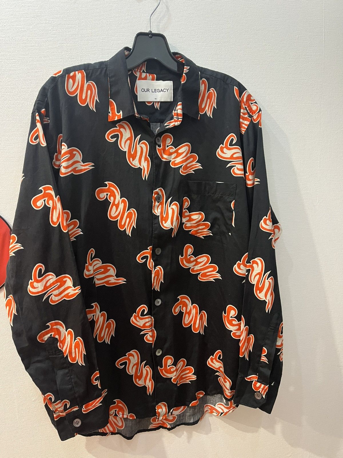 Our Legacy Borrowed Shirt Big Lumbercheck Print | Grailed