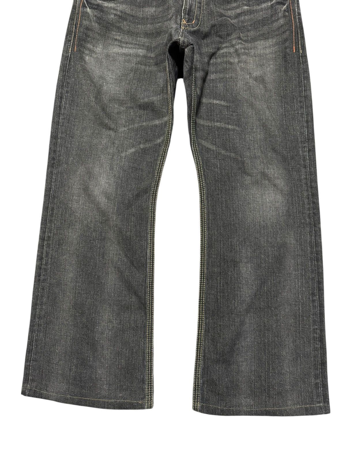 Edwin Exclusive Vintage Edwin 401XVS Denim Flare Jeans Size US 38 / EU 54 - 6 Thumbnail