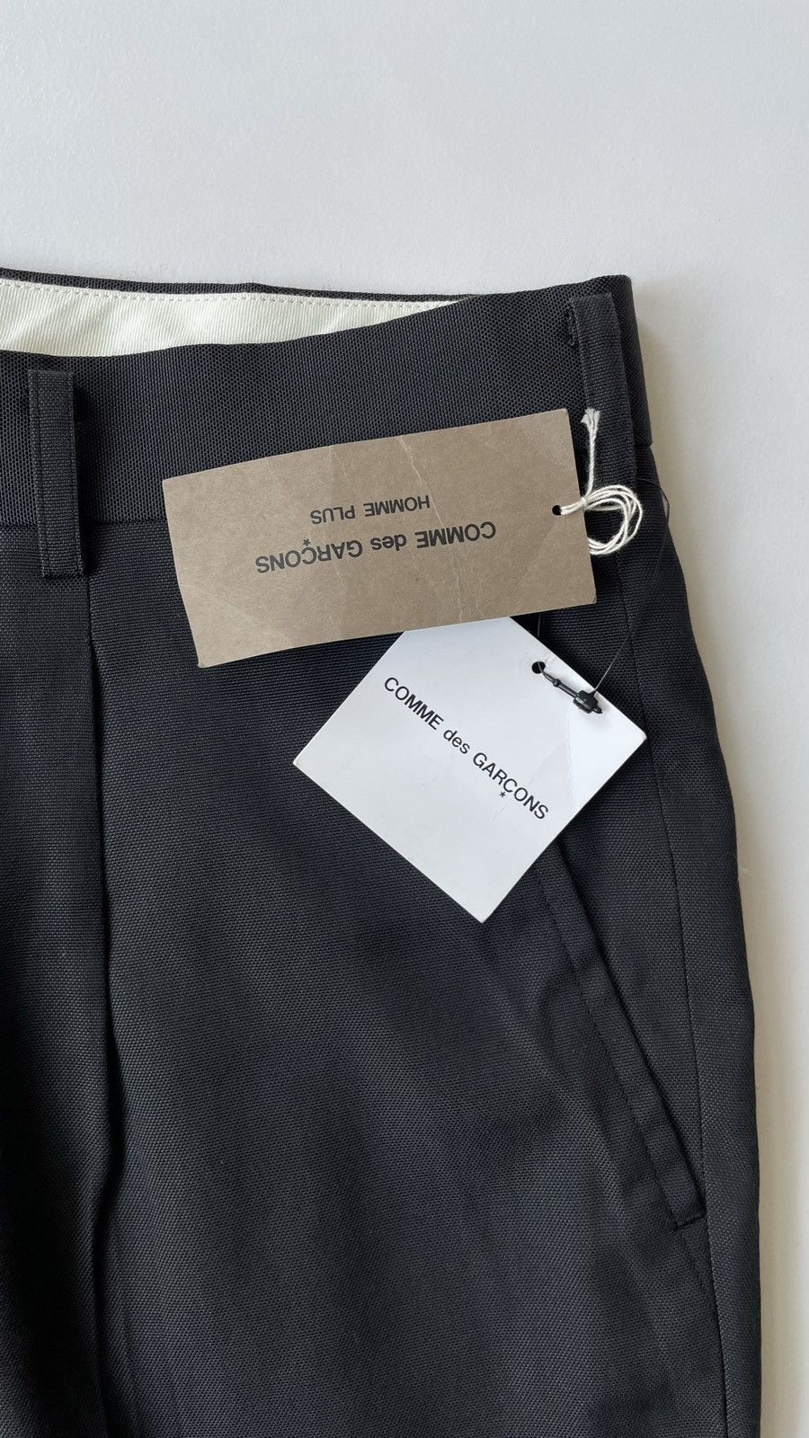 Comme des Garcons Homme Plus A/W 05 Gray Nylon Mesh Trousers Size US 32 / EU 48 - 5 Thumbnail