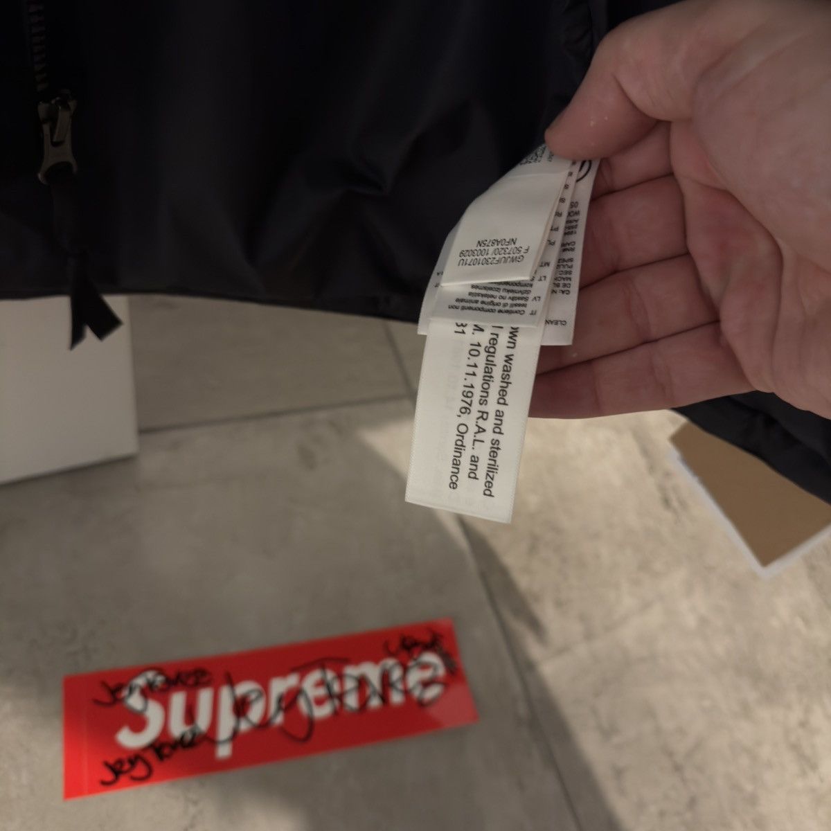 Supreme × The North Face Supreme®/The North Face® Suede Nuptse Jacket Size US M / EU 48-50 / 2 - 5 Thumbnail
