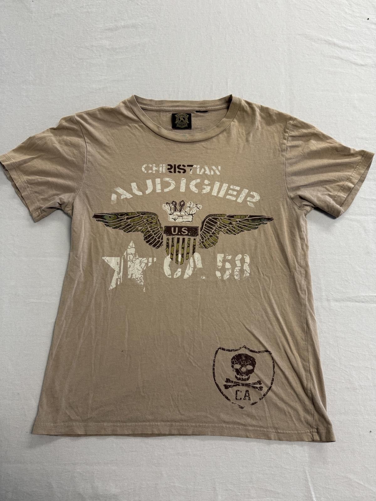 Christian Audigier Y2K Christian Audigier T-shirt Military US CA Route 58 Tee S Size US S / EU 44-46 / 1 - 1 Thumbnail