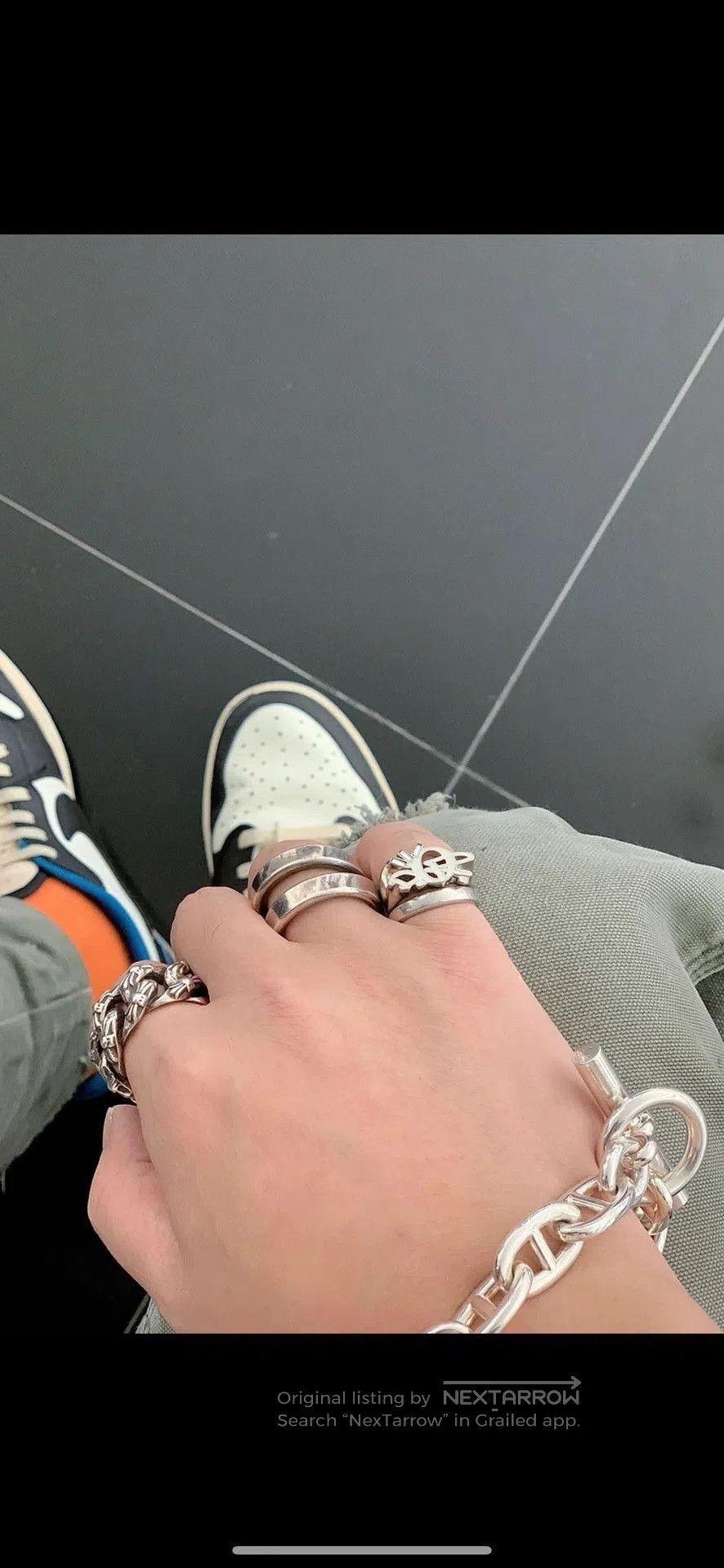 Dior Dior TS Collaboration Men's Ring. Size ONE SIZE - 7 Thumbnail