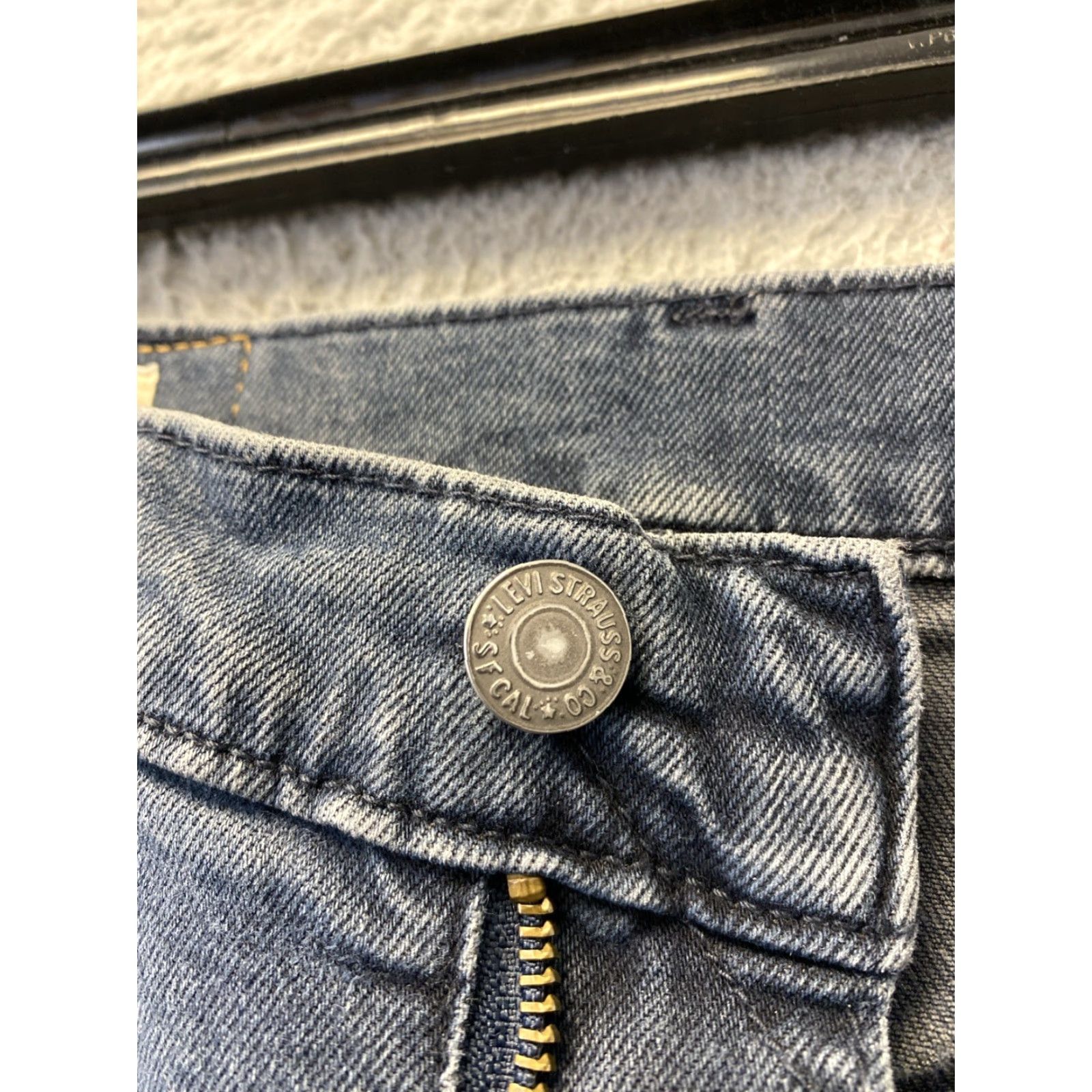 Levi's LEVIS 502 Premium Big E Stretch Jeans Blue Denim Men's 30x32 / 129-20 Size US 30 / EU 46 - 3 Thumbnail