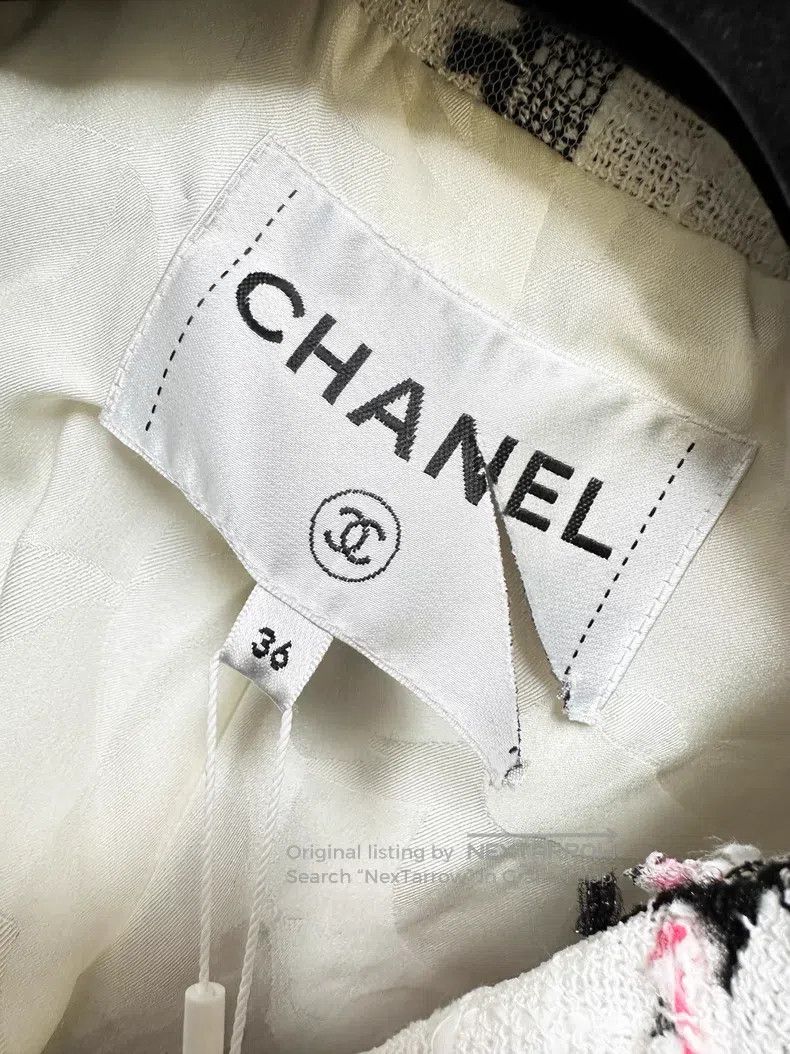 Chanel Chanel Plaid tweed jumpsuit Size 24" / US 00 / IT 34 - 4 Thumbnail