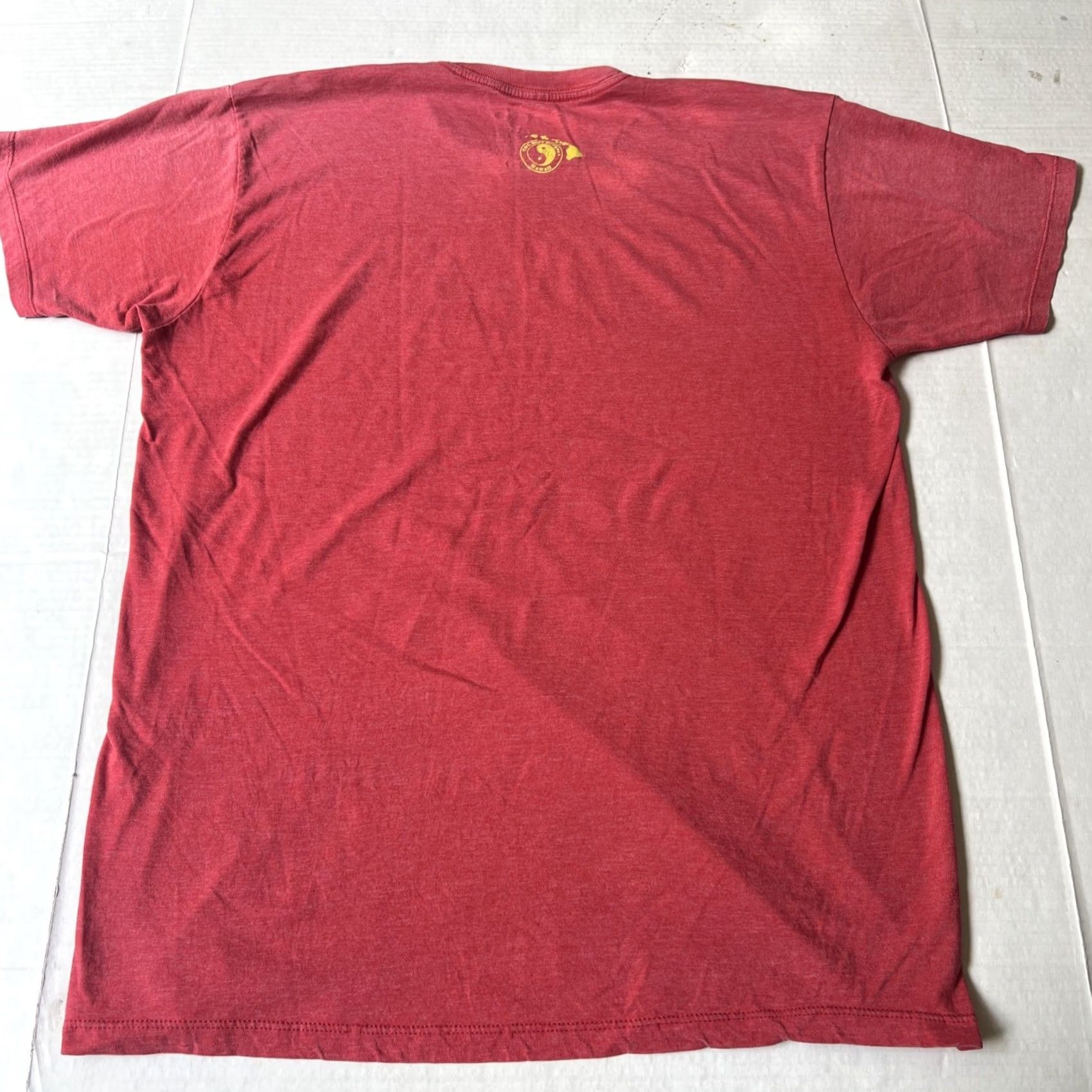 4SDESIGNS VINTAGE T&C Surf Designs Shirt Men Large Pink HI Surf Advisory Hawaii Surfer Graphic Print 90s 2000s Size US L / EU 52-54 / 3 - 5 Thumbnail