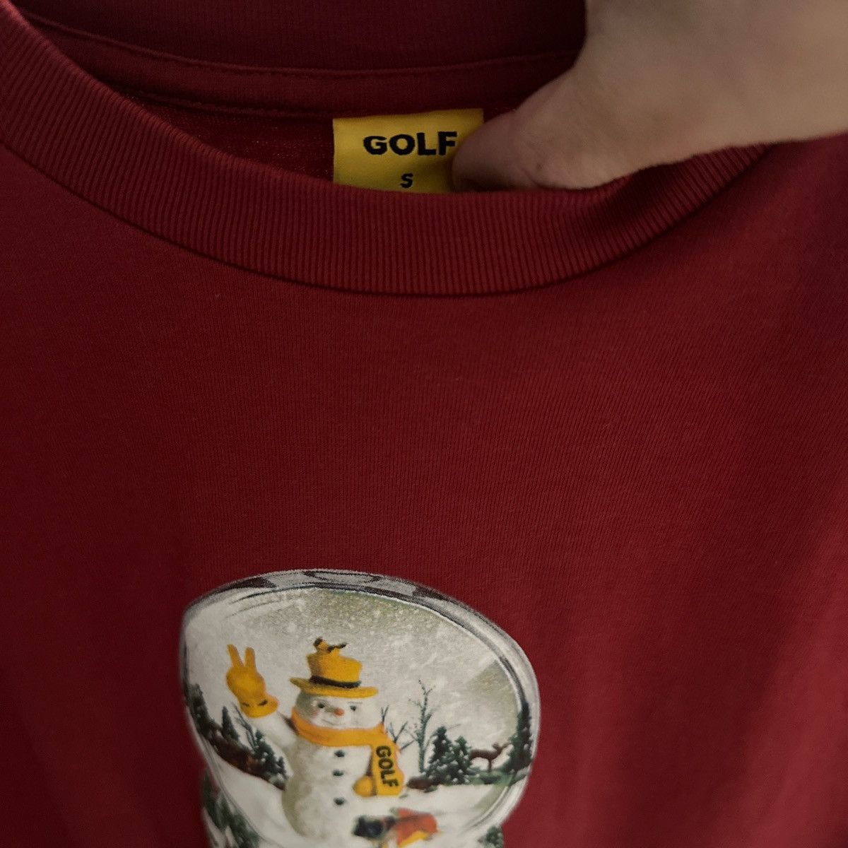 Golf Wang GOLFWANG CHRISTMAS STORE TEE Size US S / EU 44-46 / 1 - 5 Thumbnail
