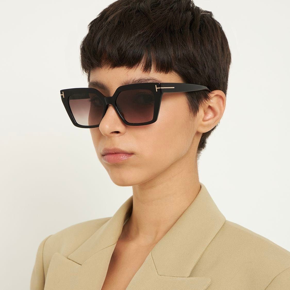 Tom Ford New, TOM FORD Winona Sunglasses TF1030 01Z Authentic Size ONE SIZE - 5 Thumbnail