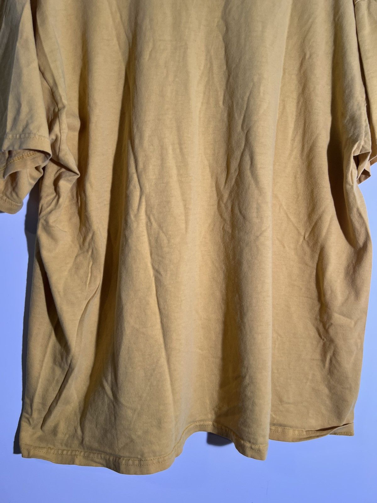 Nike 90’s 2000’s Y2K VTG Vintage Nike Yellow Check Swoop T Shirt Size US XL / EU 56 / 4 - 7 Thumbnail