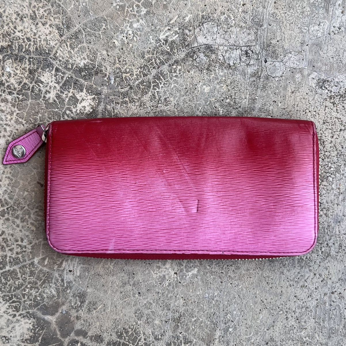 Vivienne Westwood Vivienne Westwood Long Wallet Round Zipper Polly Red Orb Size ONE SIZE - 4 Thumbnail