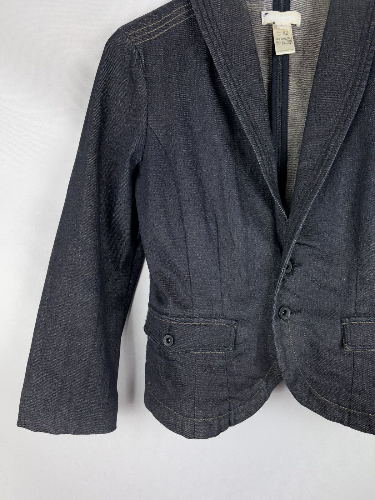 Diesel × Vintage Diesel Ladies Denim Blazer Jacket Size M Size M / US 6-8 / IT 42-44 - 7 Thumbnail