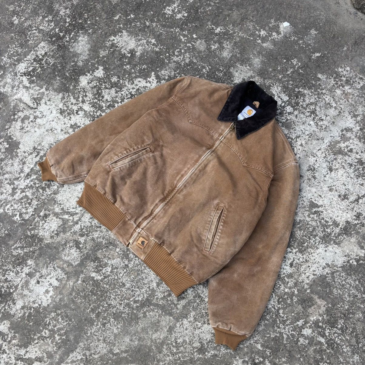 Carhartt Vintage Carhartt Santa fe jacket Sun-faded J14 BRN Size US L / EU 52-54 / 3 - 7 Thumbnail