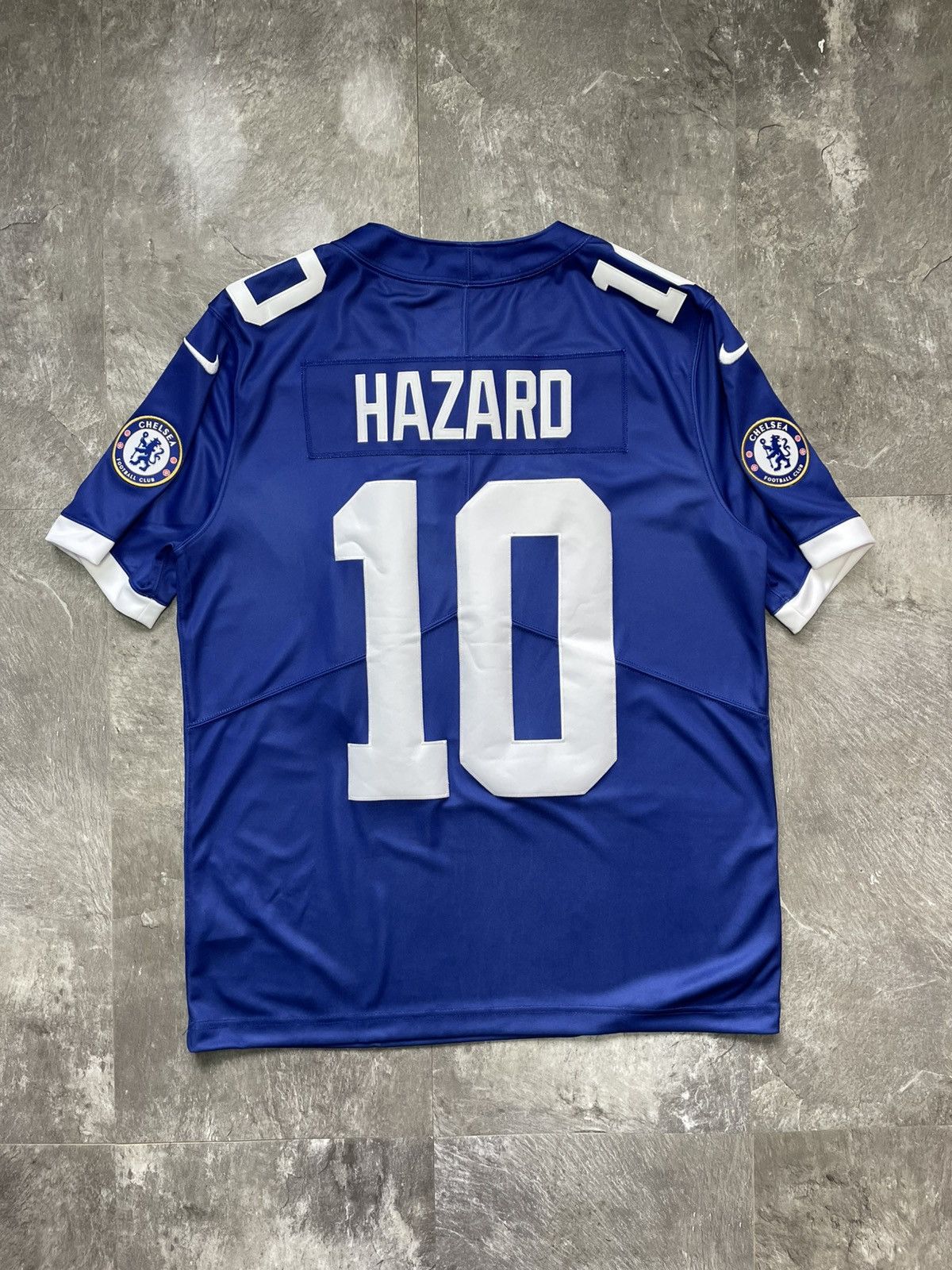 Nike Nike Chelsea FC 2018 2019 Hazard Limited Edition NFL Jersey Size US L / EU 52-54 / 3 - 7 Thumbnail