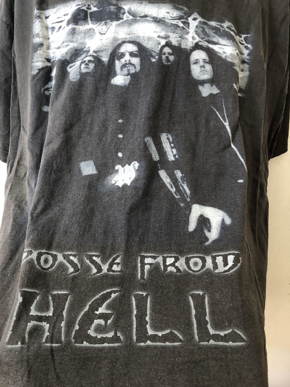 Band Tees × Rap Tees × Vintage Vintage 90s Black Metal Witchery Band Tee Size US XL / EU 56 / 4 - 9 Thumbnail